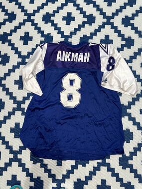 Vintage Dallas Cowboys Troy Aikman #8 NFL Football Jersey Apex One Size 2XL
